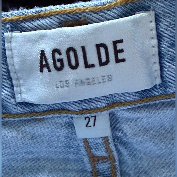 Agolde Riley High Rise Straight Crop Jean - Picture 7 of 9